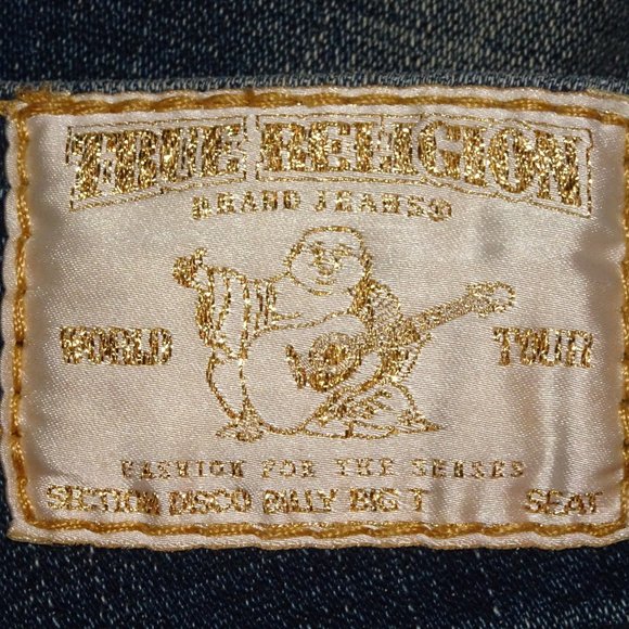 True Religion Denim - True Religion Disco Billy Big T | Blue | VGUC | 25